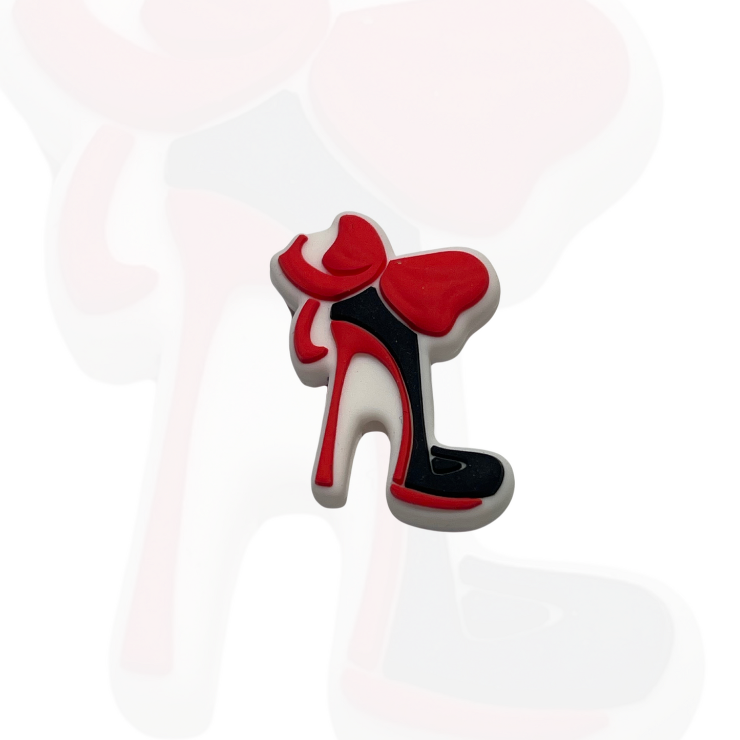 Black & Red High Heel