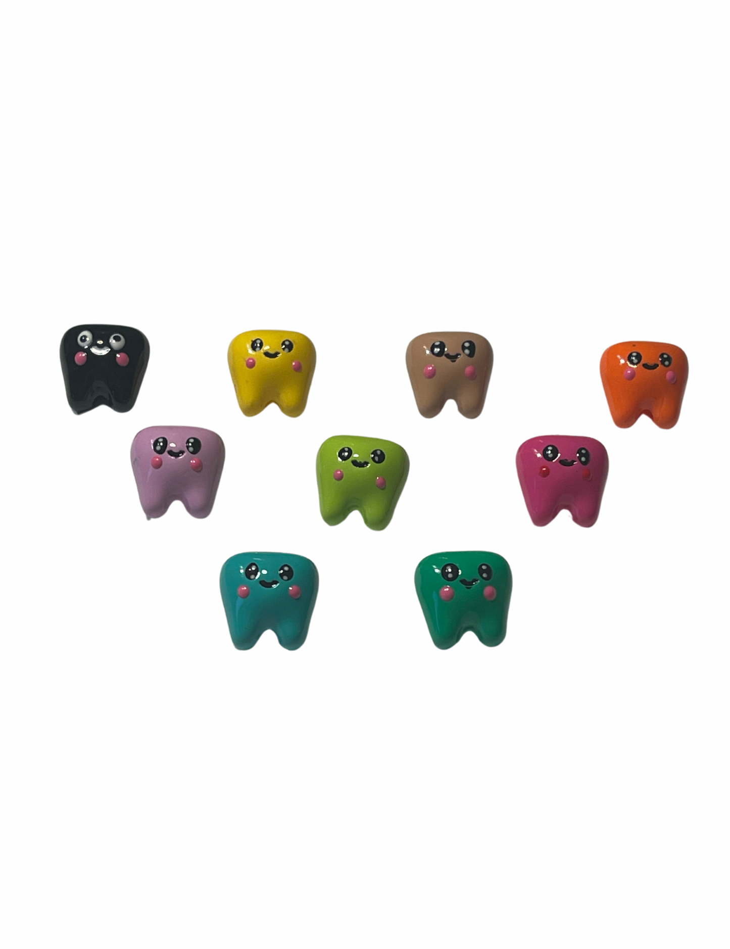 Tooth with Smiley Face 9 Colors