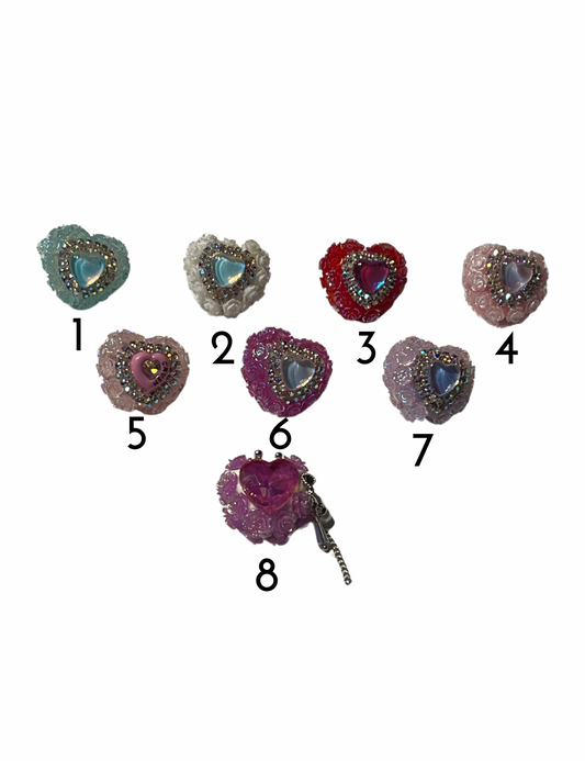 Crystal Hearts 8 Styles