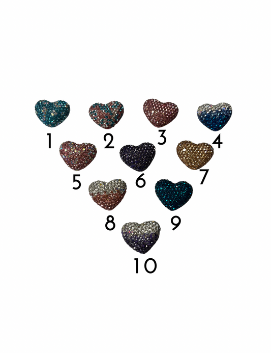 Bling Hearts 10 Styles/Colors