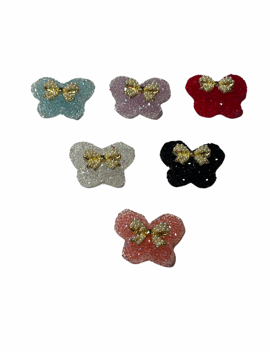 Bling Butterfly w/bows 6 Colors