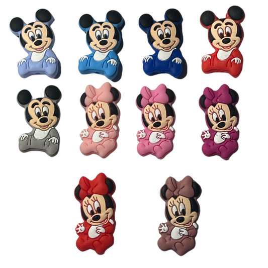 Baby Mickey and Minnie