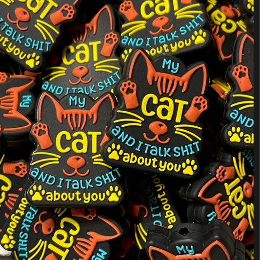 My cat and I talk shit about you