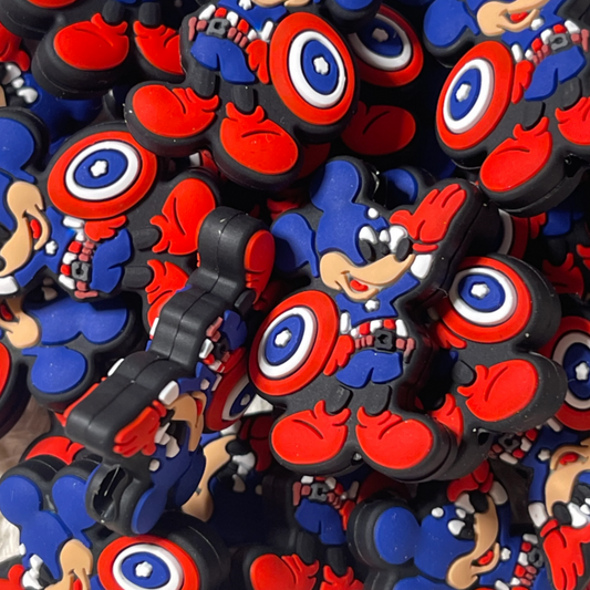 Mickey Mouse as Captain America