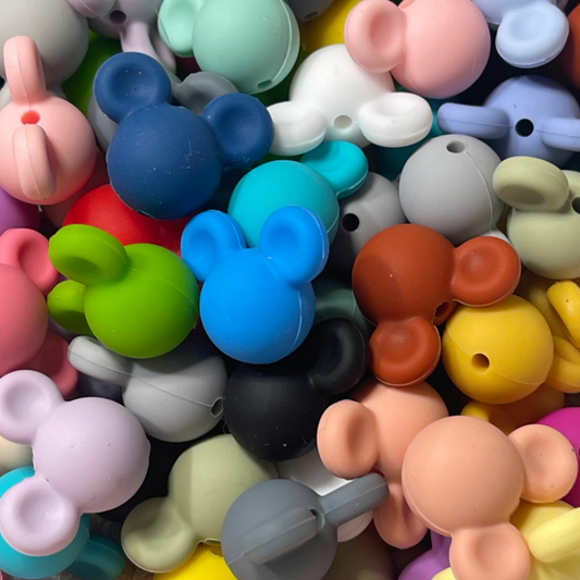 Mickey Mouse Heads (10 mixed colors)