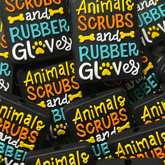Animals, Scrubs and Rubber Gloves