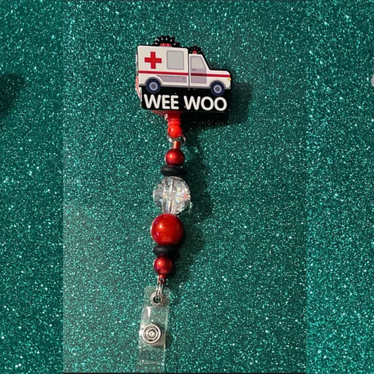 Wee Woo Badge Reel